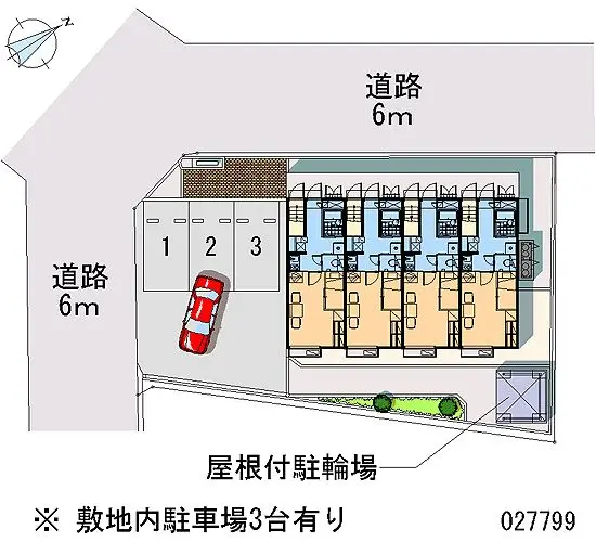 仙台市太白区八木山東１丁目 月極駐車場